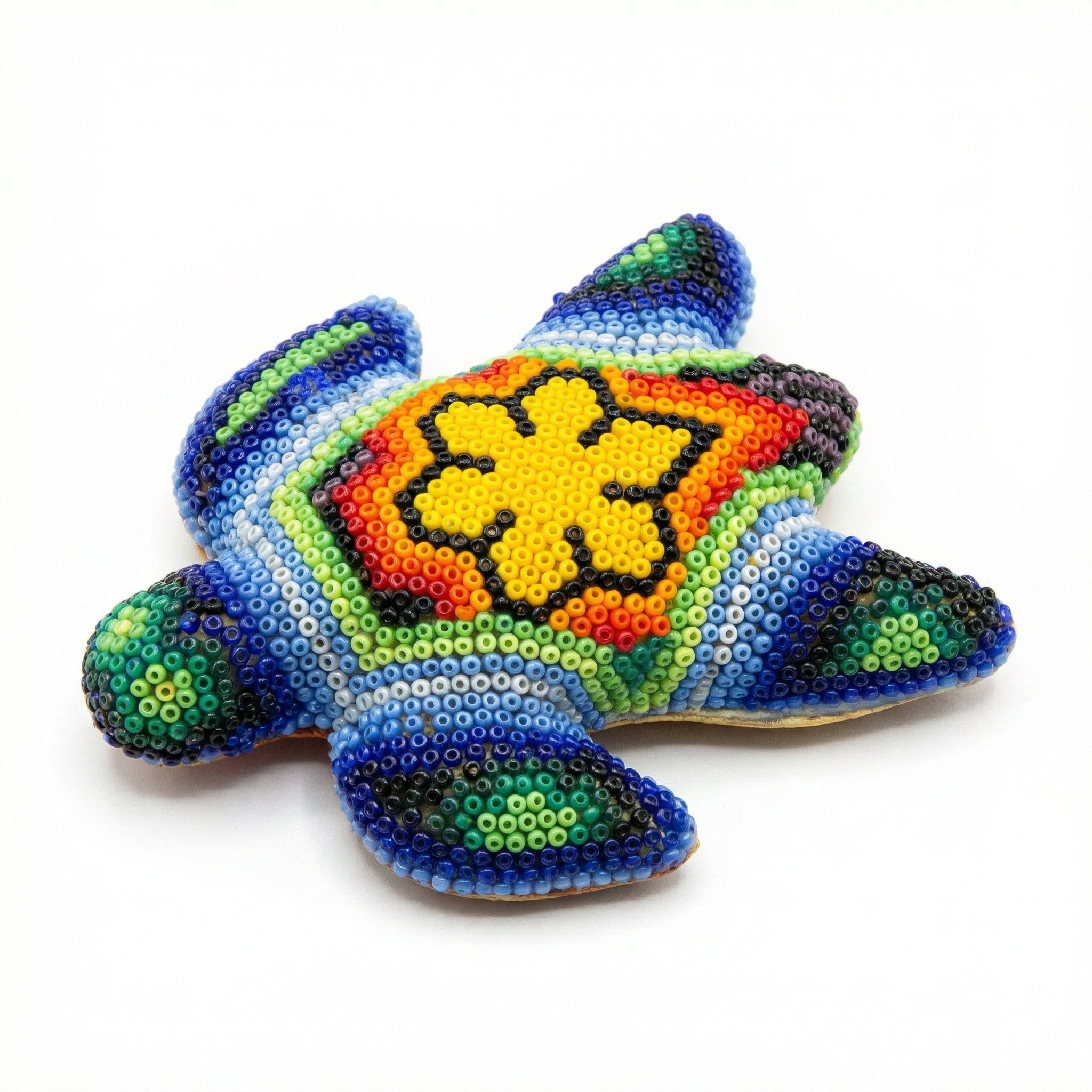 Tortuga Huichol de Nayarit - Arte Hecho a Mano